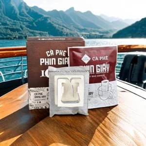 Cà phê phin giấy Lâm Chấn Âu - Hộp 10 gói