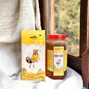 Mật ong tự nhiên nguyên chất - Hũ 1 lít