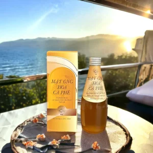 Mật ong hoa cà phê Phúc Minh nguyên chất Tây Nguyên - chai 300ml