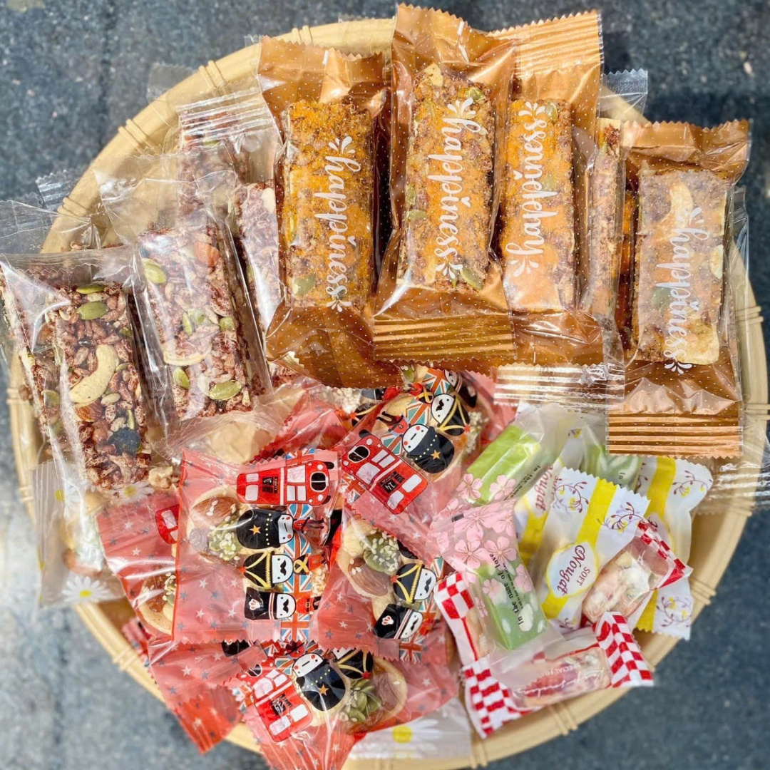 Set bánh mix 4 vị có lợi cho sức khỏe