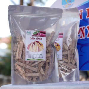 Khoai môn sấy giòn